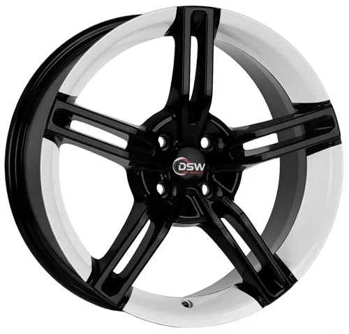 4X108 7X16 DSW-1186 ET20 65.1 BLACK/WHITE 1